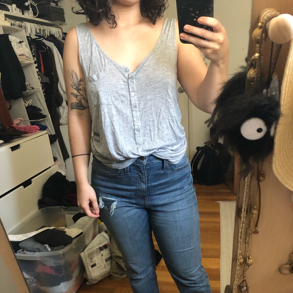 Slouchy tank